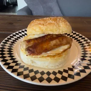 Sausage & Egg Bap
