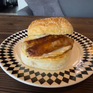 Sausage & Egg Bap